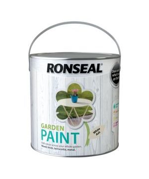 Ronseal Garden Paint in White Ash, 2.5L