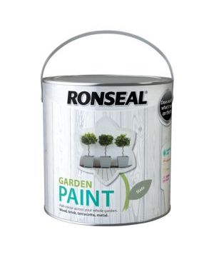 Ronseal Garden Paint in Slate, 2.5L tin