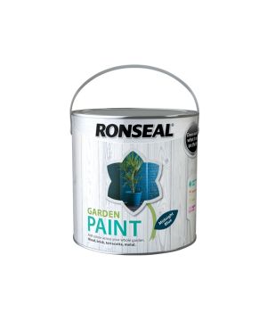 Ronseal Garden Paint in Midnight Blue, 2.5L tin