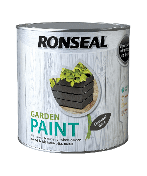 Ronseal Charcoal Grey Garden Paint 2.5L