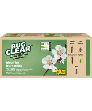 Clear BugClear Insect Glue Barrier 5m pest control band
