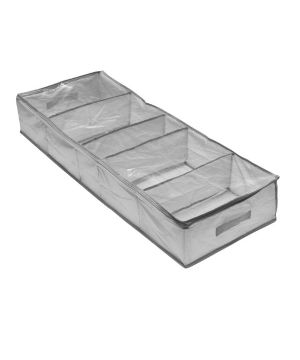 Addis Underbed Organiser 410x190x1100mm storage unit in grey