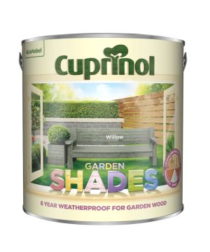 Cuprinol Garden Shades Willow 2.5L timber care paint in matt finish