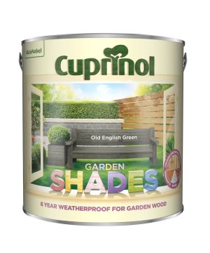 Cuprinol Garden Shades Old English Green 2.5L matt garden paint tin