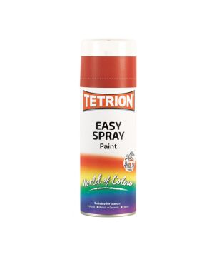 Tetrion Easy Spray Paint Bright Red 400ml aerosol