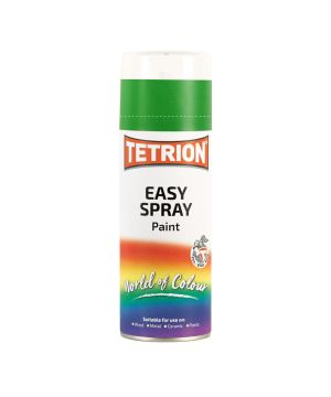 Tetrion Easy Spray Paint in Mid Green, 400ml aerosol tin