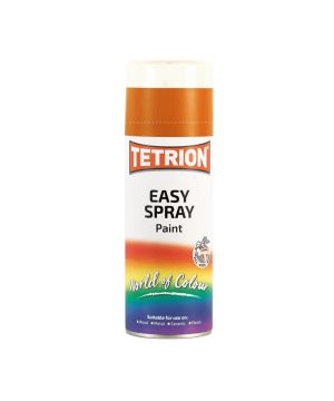 Tetrion Easy Spray Paint 400ml aerosol in orange