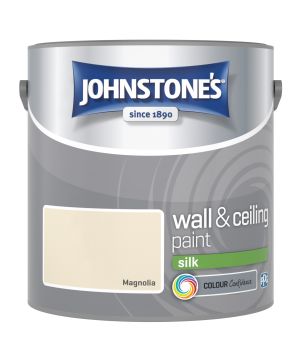 Johnstone's Wall and Ceiling Silk Paint, Magnolia, 2.5L
