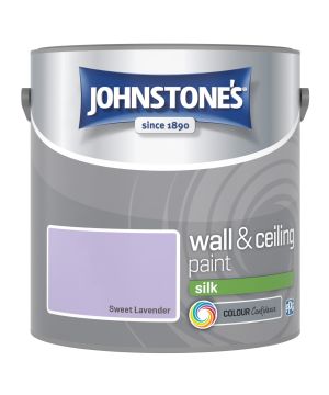 Johnstone's Sweet Lavender Wall and Ceiling Silk Paint 2.5L