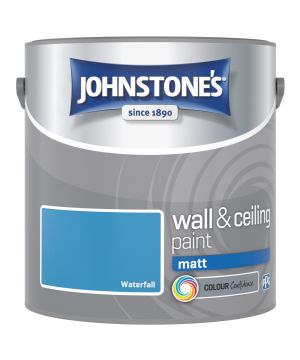 Johnstone's 2.5L Wall and Ceiling Matt Paint in Waterfall