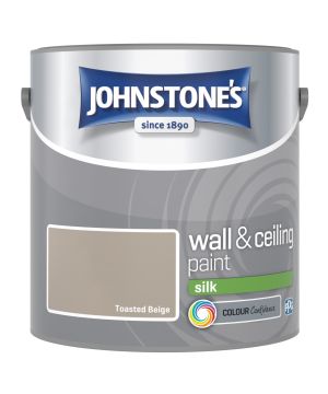 Johnstone's 2.5L Wall & Ceiling Silk Paint in Toasted Beige