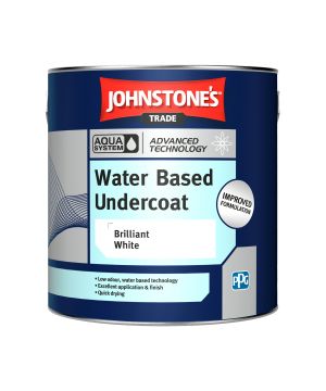 Johnstone's Aqua Water Based Undercoat 1L Brilliant White
