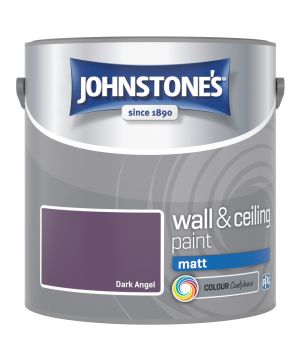 Johnstone's Wall and Ceiling Matt Paint in Dark Angel, 2.5L