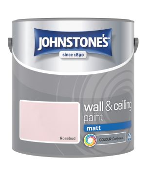 Johnstone's 2.5L Wall & Ceiling Matt Paint in Rosebud