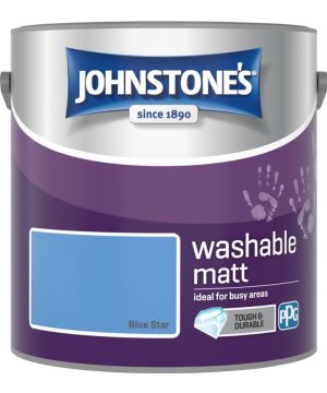 Johnstone's Blue Star Washable Matt Paint 2.5L
