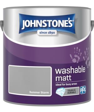 Johnstone's Washable Matt Paint Summer Storm 2.5L