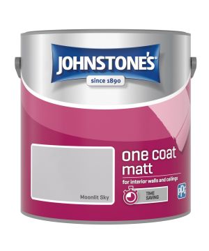 Johnstone's One Coat Matt Paint Moonlit Sky 2.5L