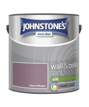 Johnstone's 2.5L Wall and Ceiling Silk Paint in Mauve Whisper