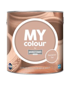 Johnstone's My Colour Durable Matt Paint - Sombrero Tan - 2.5L