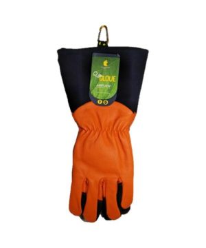 Treadstone Tradstone Clip Pruner Mens Gloves in size M with faux suede reinforcement and carabiner clip