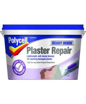 Polycell Plaster Repair Polyfilla Ready Mixed 2.5L grey filler tub