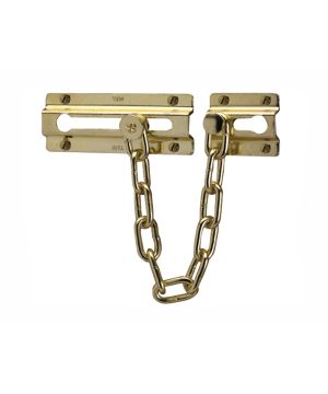 Yale P1037 Door Chain in brass finish