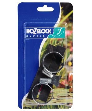 Hozelock 1713 32mm zinc plated hose clip with wing tightener