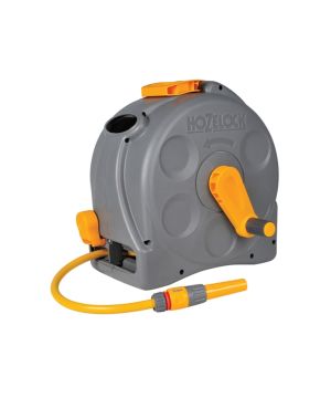 Hozelock 2415 2 in 1 Compact Enclosed Reel with 25m Hose