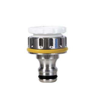 Hozelock 2041 Pro Metal Tap Connector - 3/4\" & 1/2\"