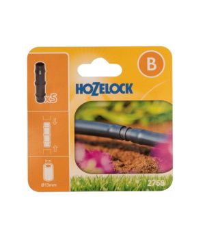 Hozelock 2768 13mm Straight Connectors Pack Of 5