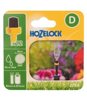 Hozelock 2797 360° Mist Micro Spray Jet - Pack Of 12