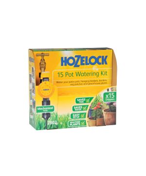 Hozelock 2802 15 Pot Watering Kit with mechanical timer and micro tube