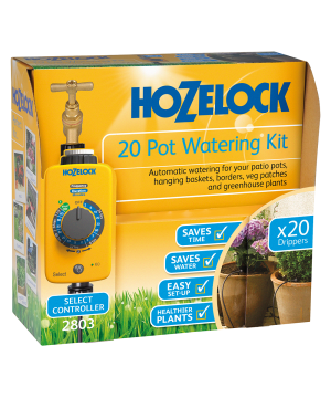 Hozelock 2803 20 Pot Watering Kit automatic system