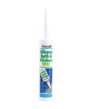 Geocel Bath & Kitchen Sanitary Sealant 310ml in ivory