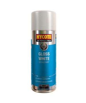 Hycote XUK032 400ml Gloss White Aerosol