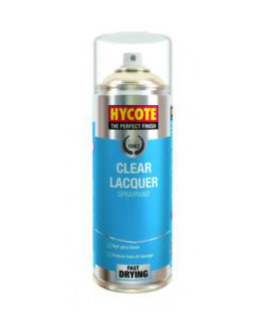 Hycote XUK0232 400ml Clear Lacquer Aerosol with high gloss finish