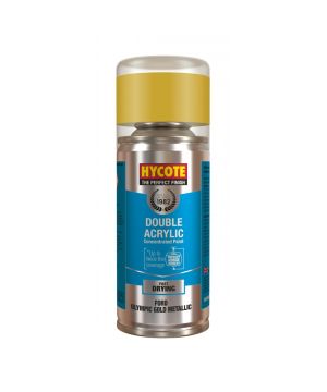 Hycote Ford Olympic Gold Metallic 150ml automotive paint aerosol
