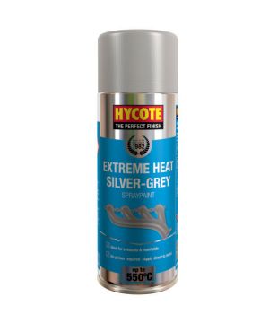 Hycote XUK1009 Extreme Heat VHT 400ml Aerosol in silver grey