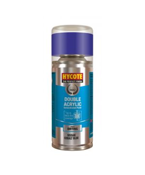 Hycote XDNS204 Nissan 150ml aerosol touch-up paint in Cobalt Blue Metallic