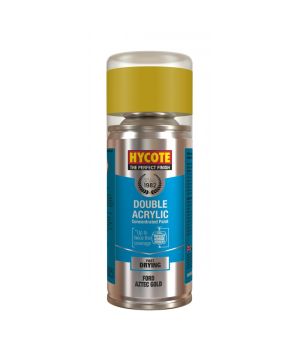 Hycote Ford Aztec Gold Metallic 150ml compressed aerosol automotive paint