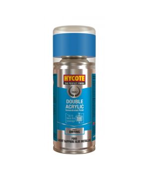 Hycote XDFD248 Ford Light Sapphire Blue Metallic 150ml automotive paint aerosol