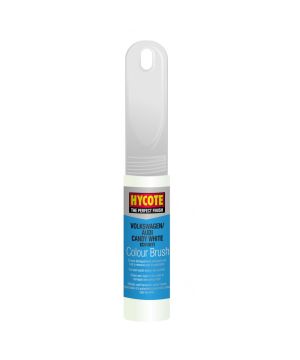 Hycote XCVW611 Volkswagen Candy White 12.5ml touch-up brush