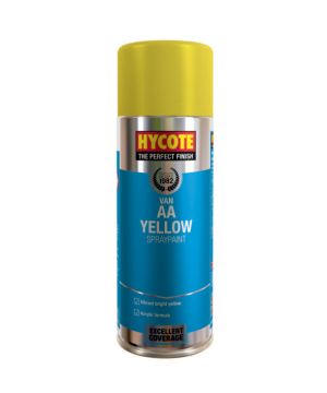 Hycote XUK480 AA Van Yellow Aerosol 400ml spray paint