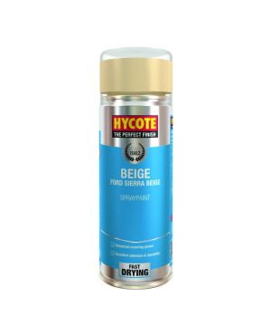 Hycote XUK1027 Ford Sierra Beige 400ml automotive paint aerosol