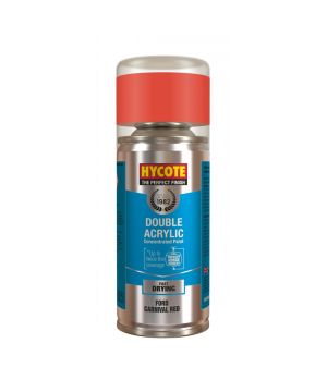 Hycote XDFD503 Ford Carnival Red 150ml double acrylic automotive paint aerosol
