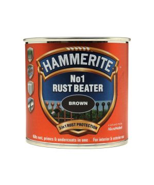 Hammerite No.1 Rust Beater Dark Brown 250ml anti-corrosive primer