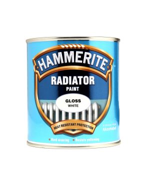 Hammerite Radiator Paint 500ml Gloss White