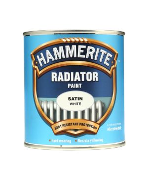 Hammerite Radiator Paint 500ml Satin White