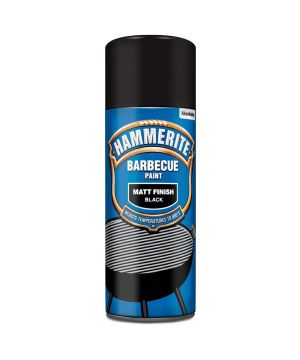 Hammerite Barbeque Paint Aerosol 400ml in black