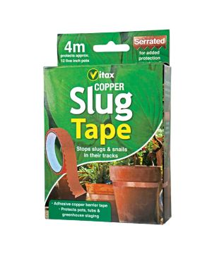 Vitax Copper Slug Tape - 4m self-adhesive pest control barrier